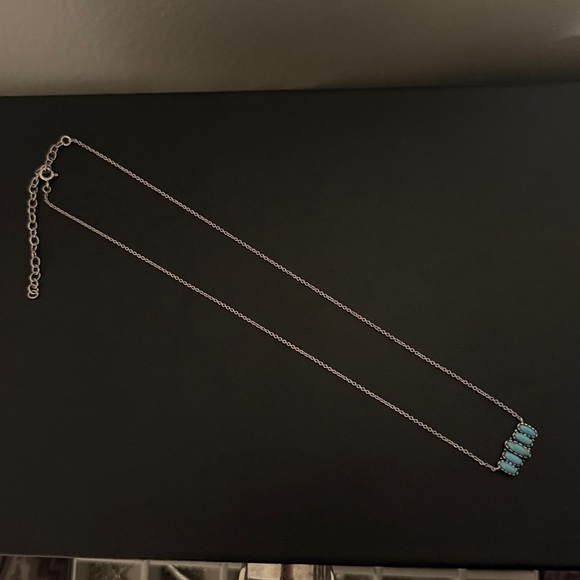 Montana Silversmith Turquoise Bar Necklace - Picture 2 of 5